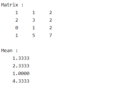 matlab average