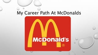 mcdonalds career