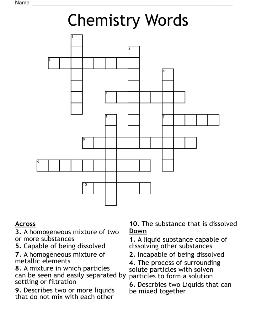 medieval form of chemistry crossword clue