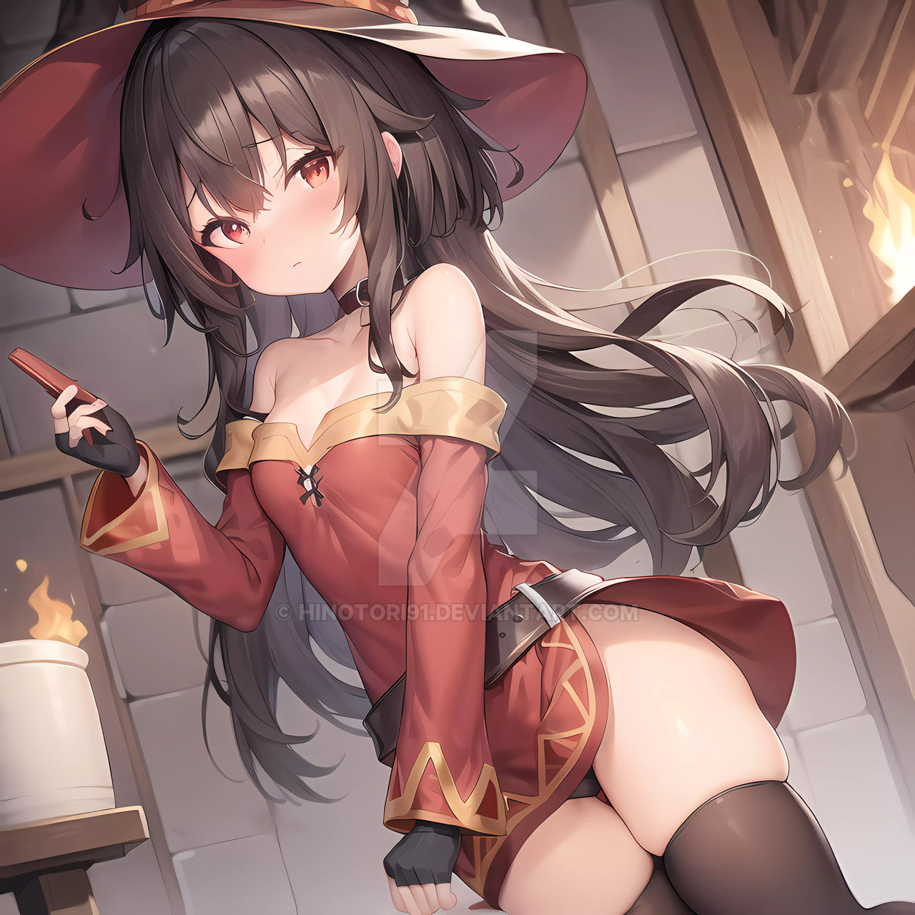 megumin hot