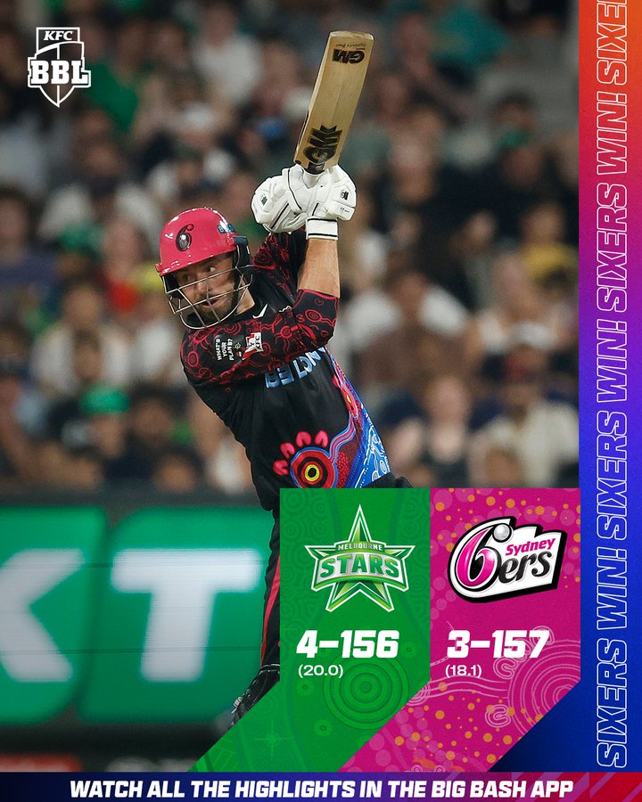 melbourne stars score