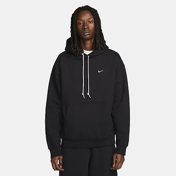 mens nike jumper black