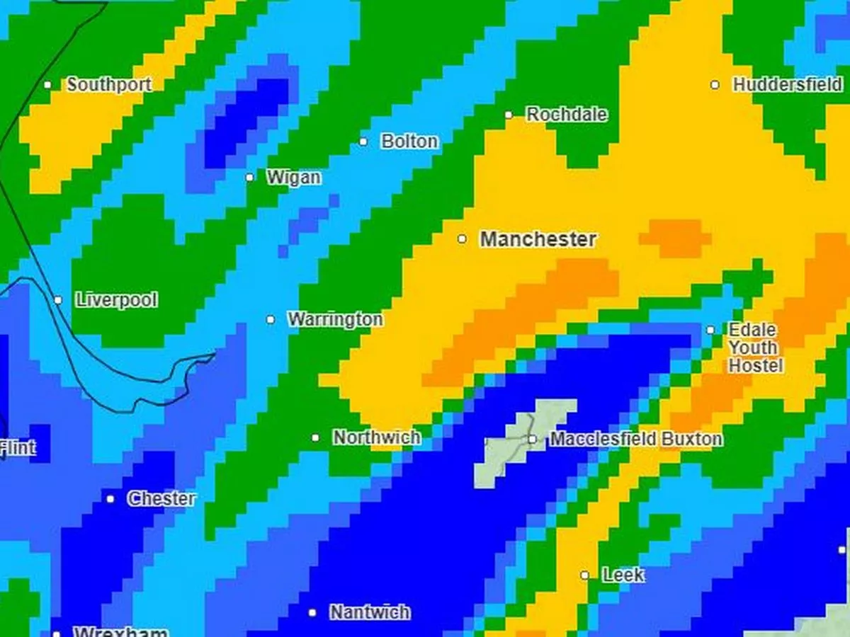 met office weather forecast chester