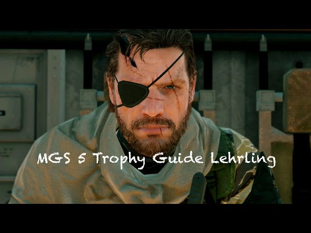 metal gear solid v trophy guide