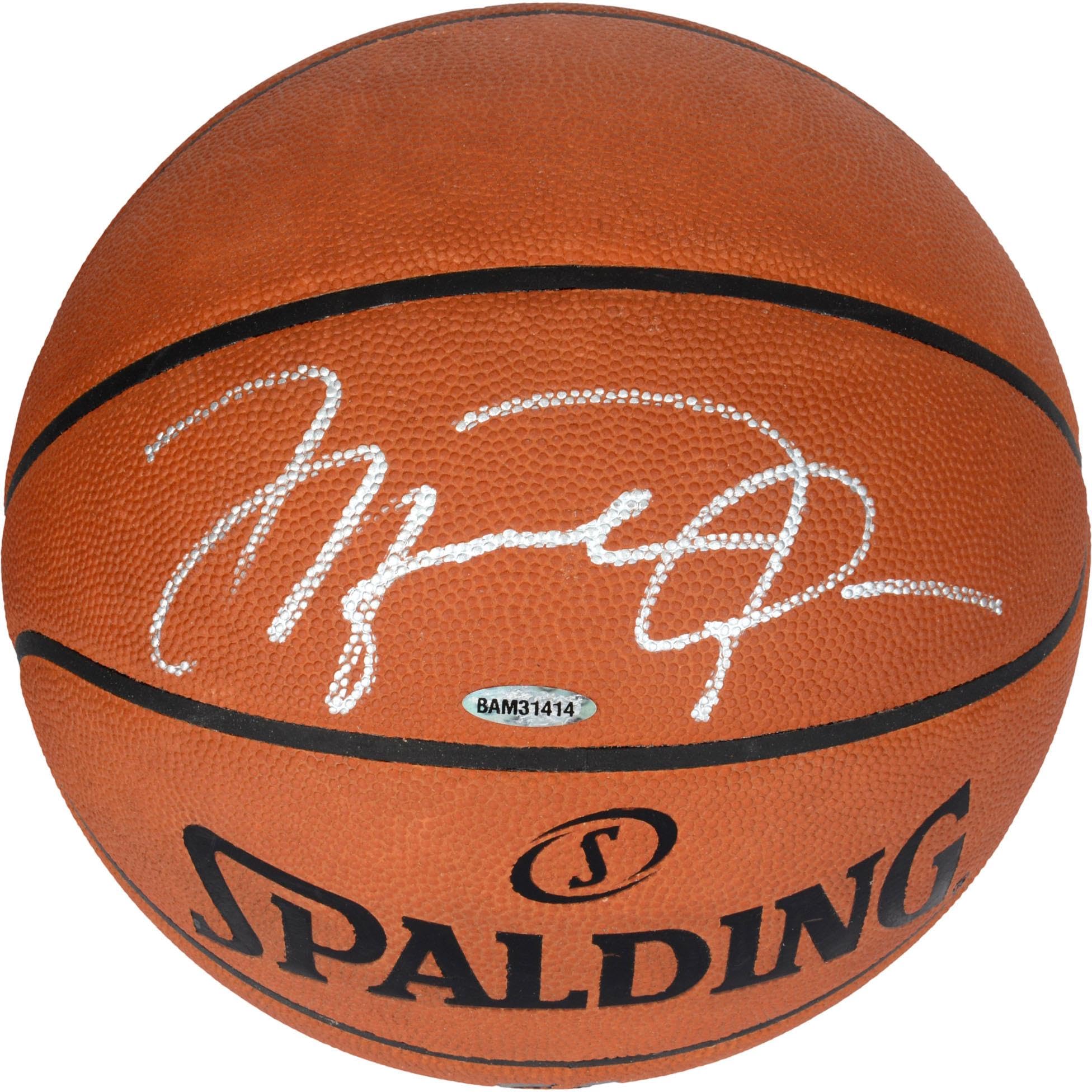 michael jordan signed basketball