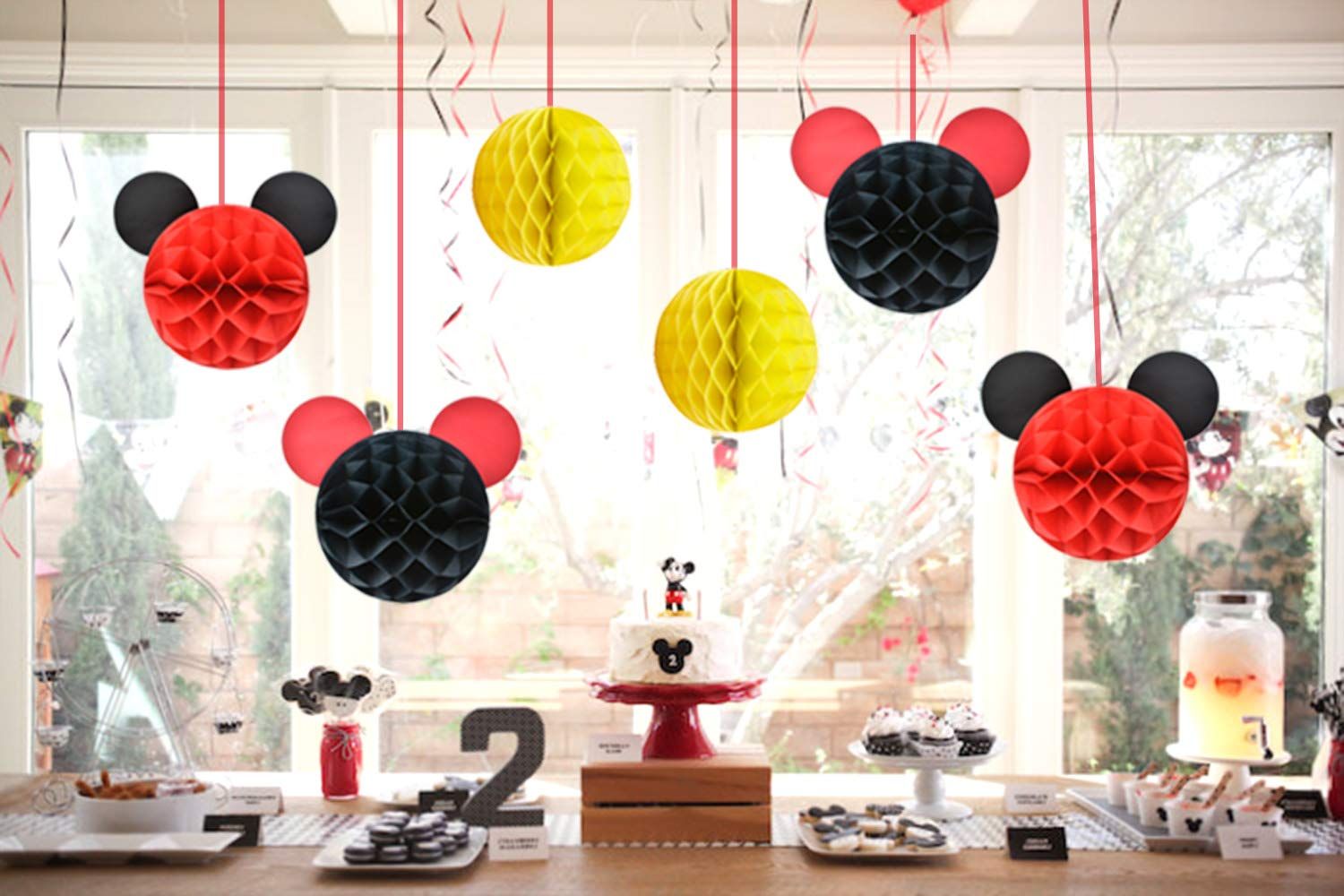 mickey mouse birthday party decorations