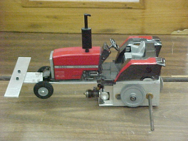 micro mini tractor pulling