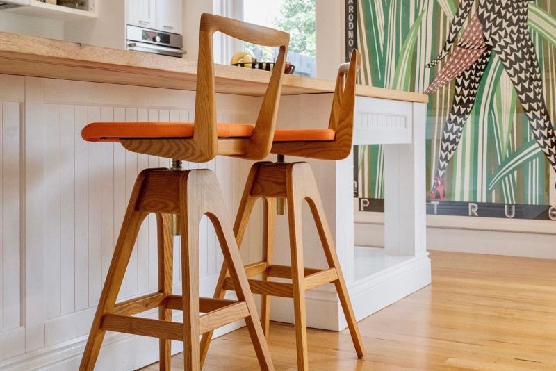 mid century modern bar stools