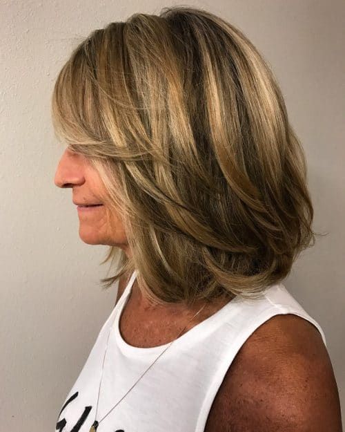 mid length graduated bob hairstyles