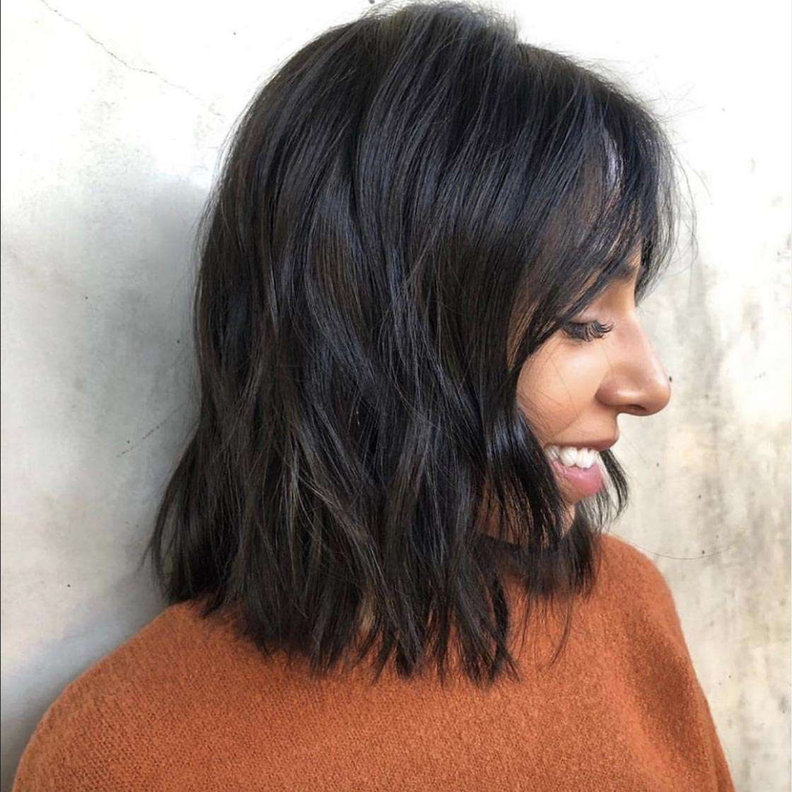 mid length to short hairstyles