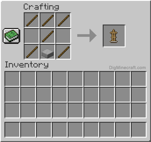 minecraft armor stand recipe