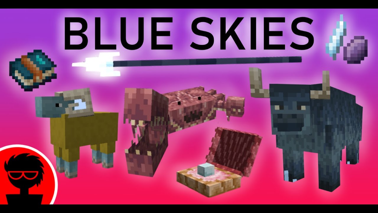 minecraft blue skies mod