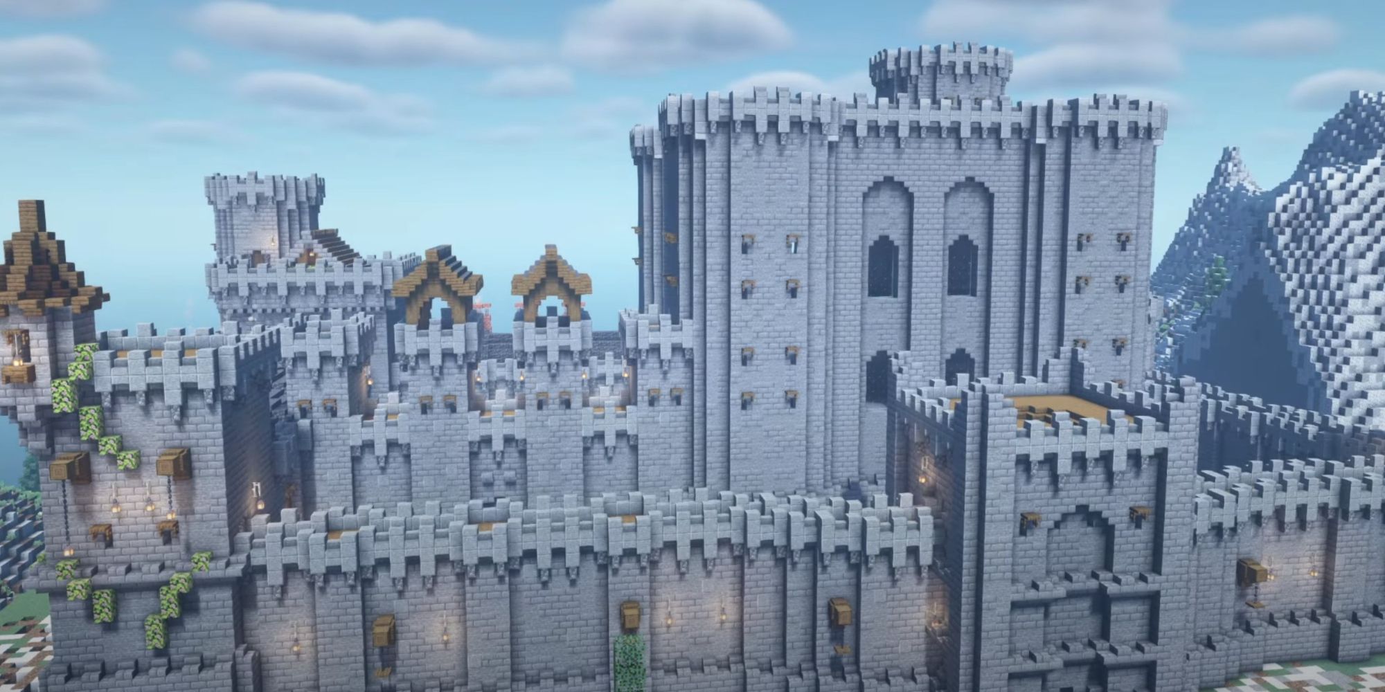 minecraft castles ideas