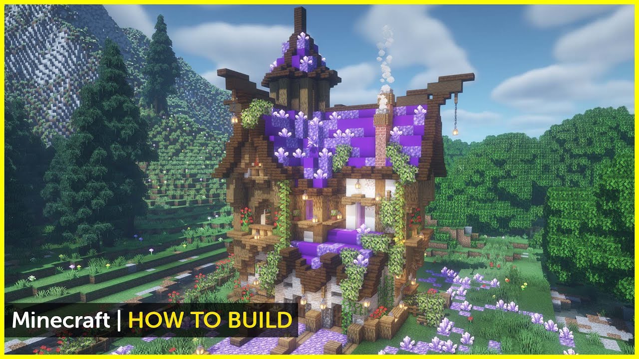 minecraft magical house ideas