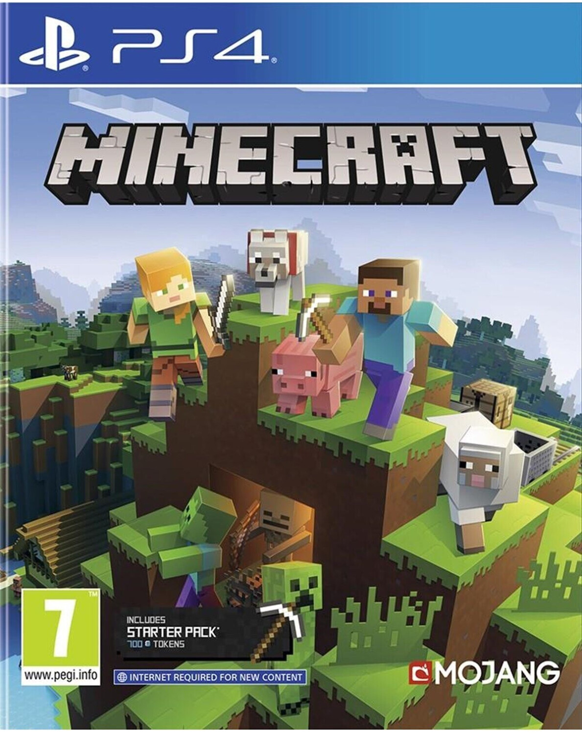 minecraft ps4 console