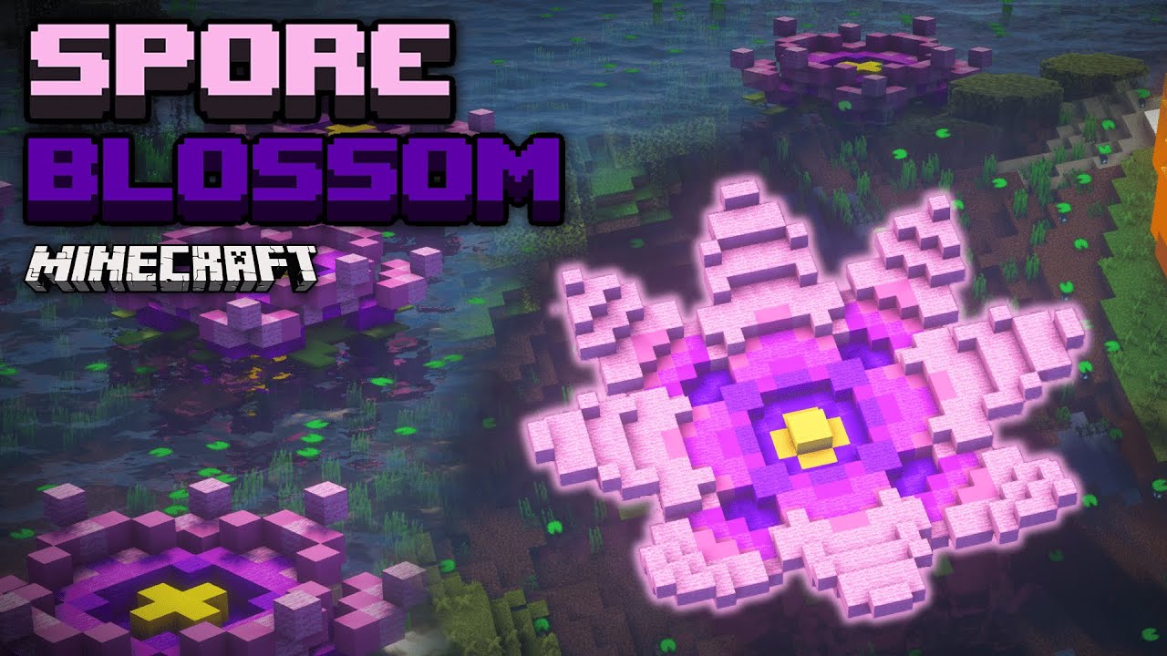 minecraft spore blossom