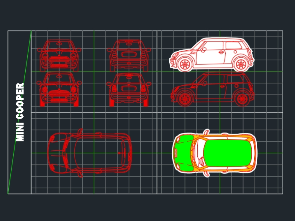 mini cooper dwg