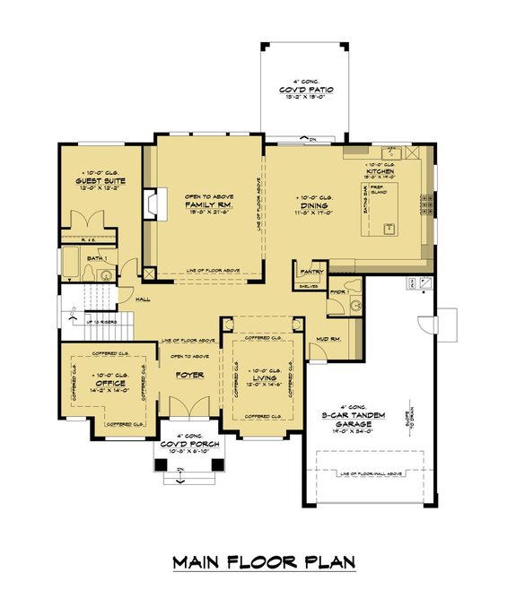 modern home floor plans