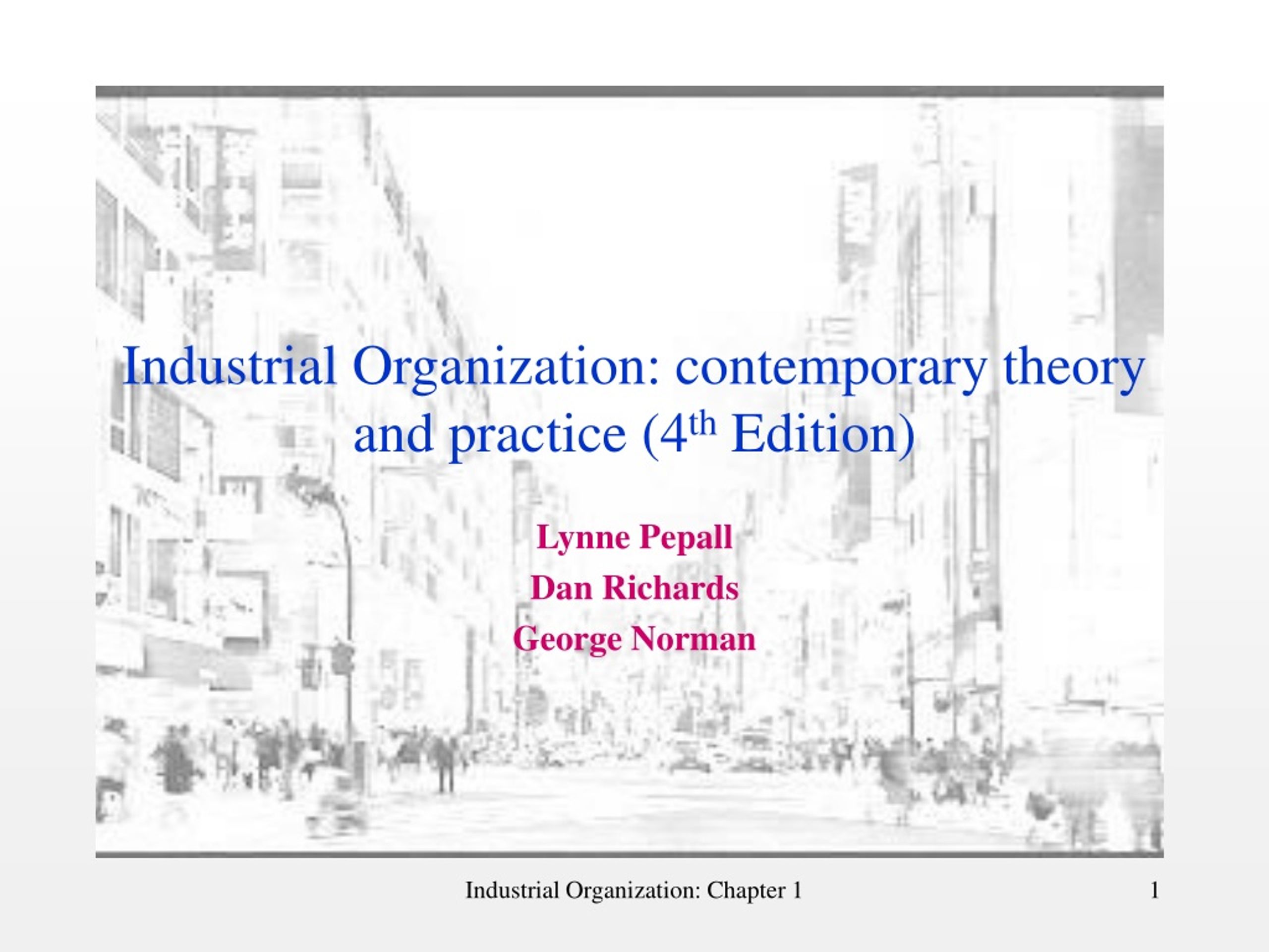 modern industrial organization 4th edition pdf download