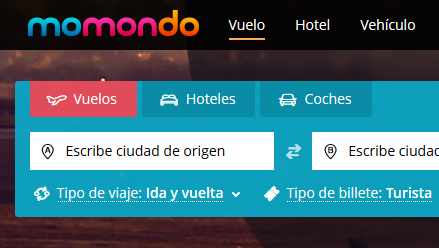 momondo vuelos