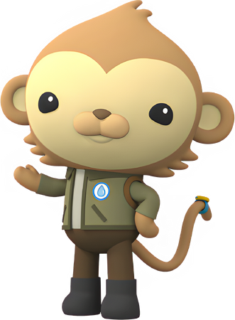 monkey in octonauts