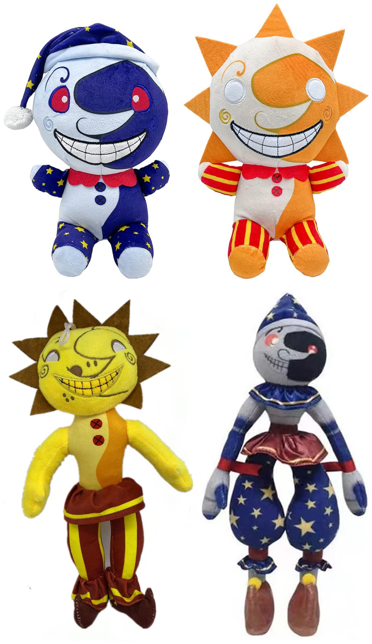 moon and sun plush