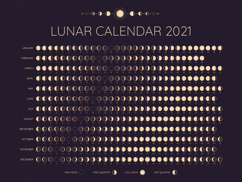 moon lunar calendar