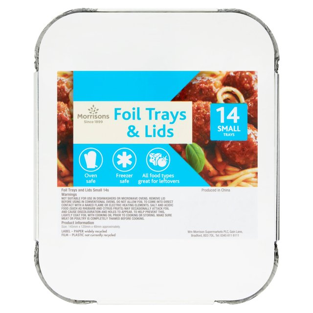 morrisons foil trays