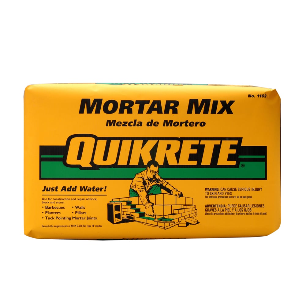 mortar mix lowes