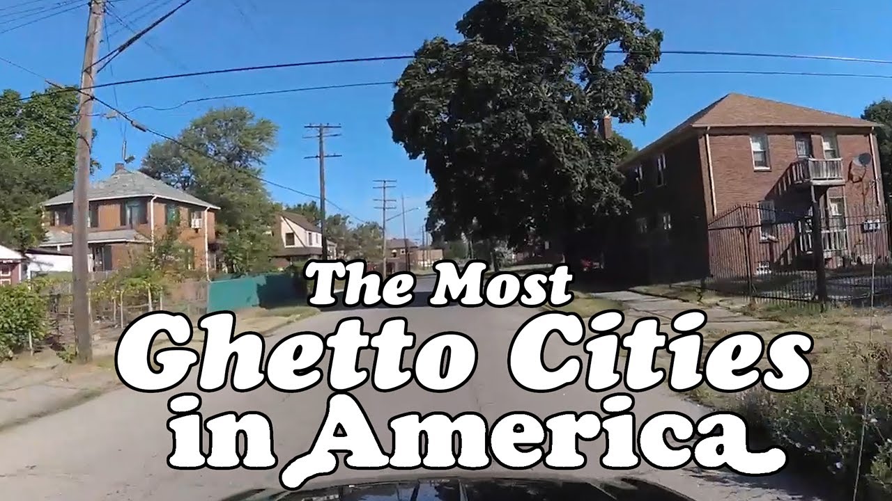 most ghetto cities in the us