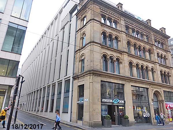 motel one manchester royal exchange parking