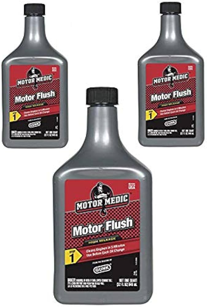 motor flush de gunk