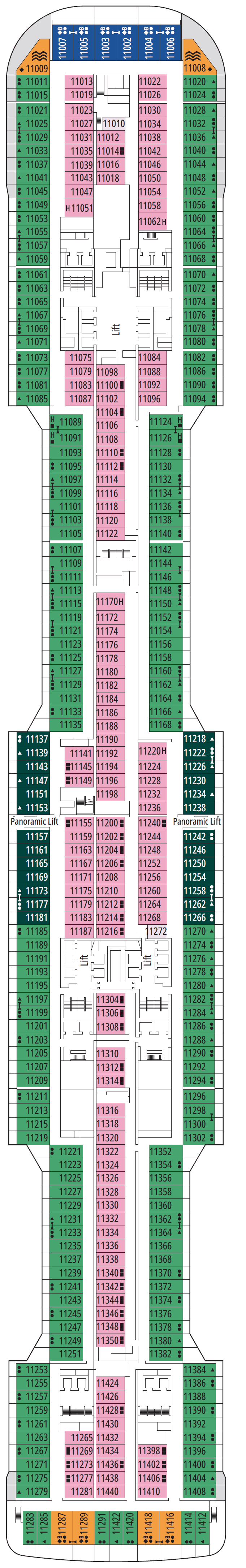 msc virtuosa deck plan