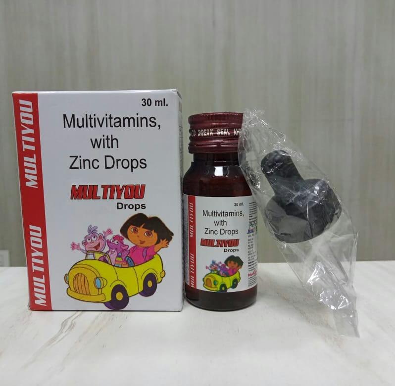 multivitamin with zinc drops