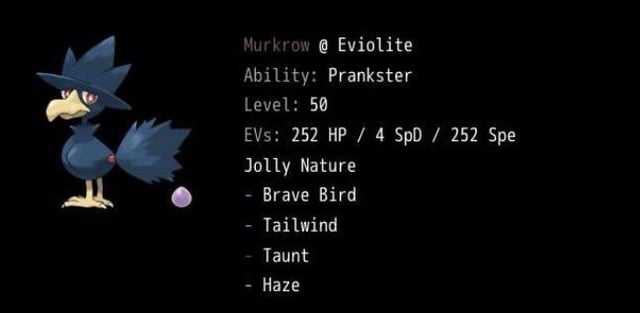 murkrow moveset