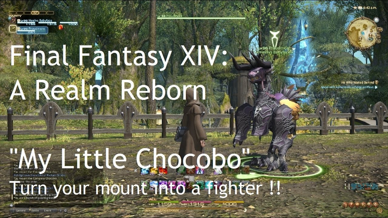 my little chocobo quest ffxiv