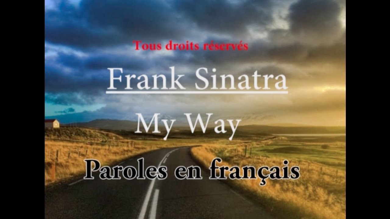 my way parole en francais