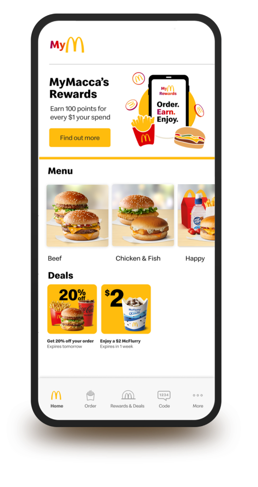 mymaccas login