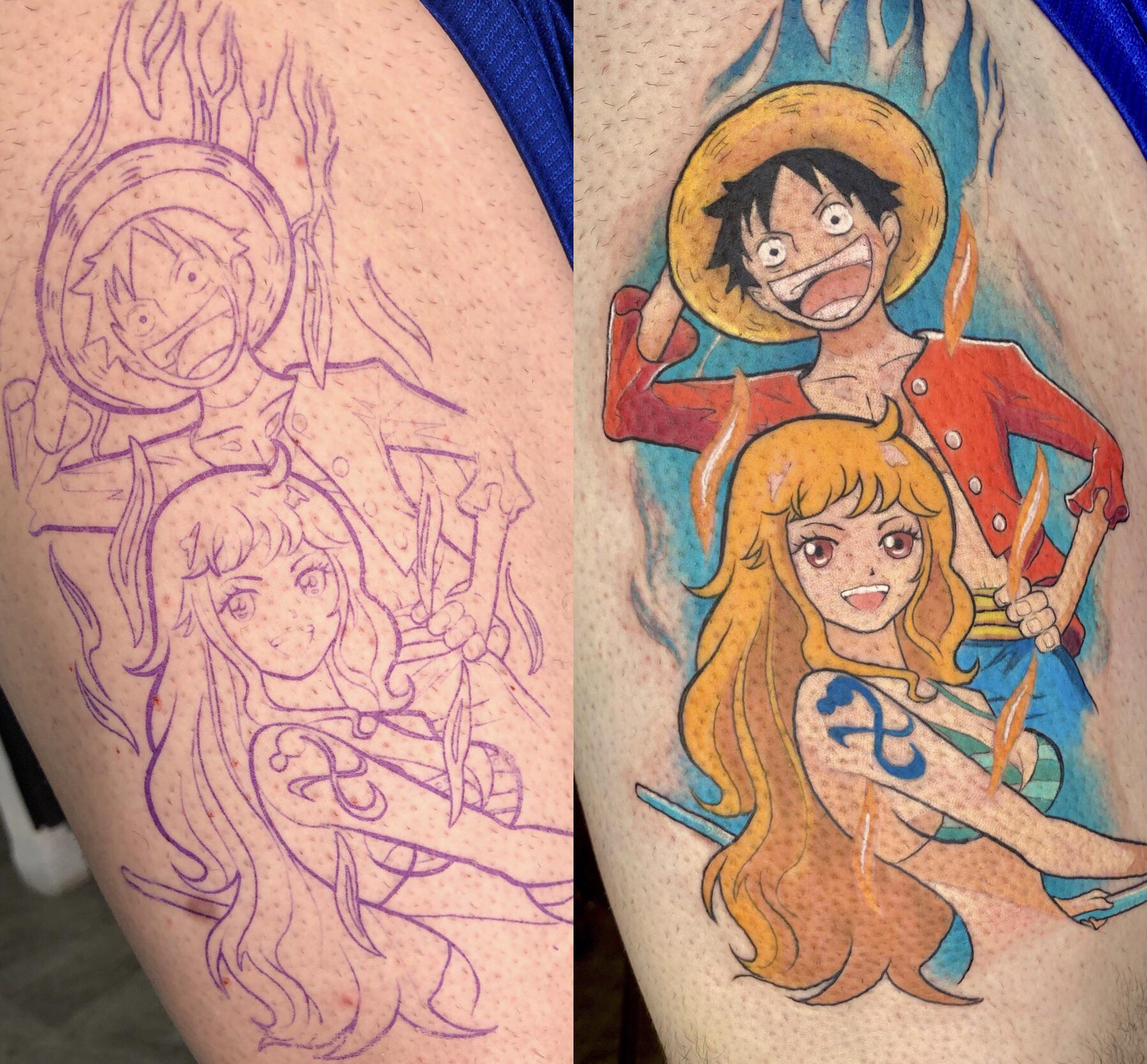 nami one piece tattoo