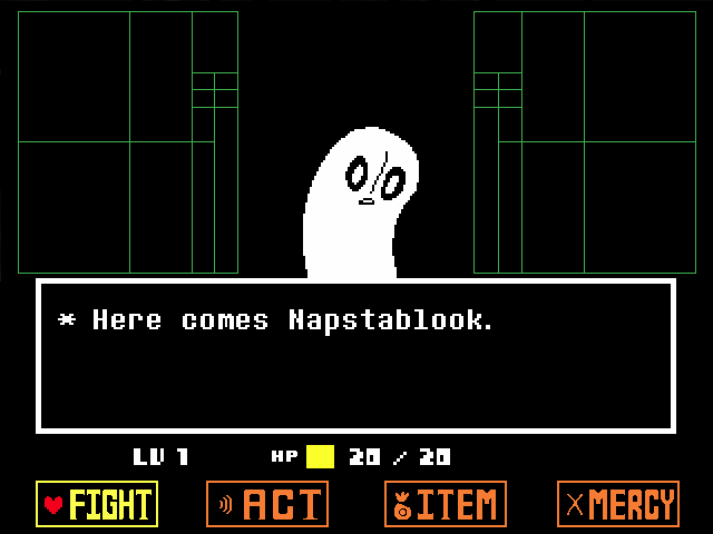 napstablook fight