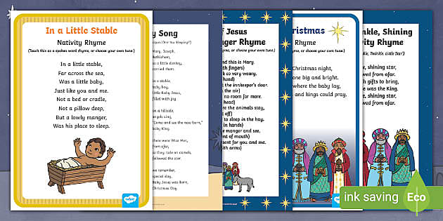 nativity carol lyrics