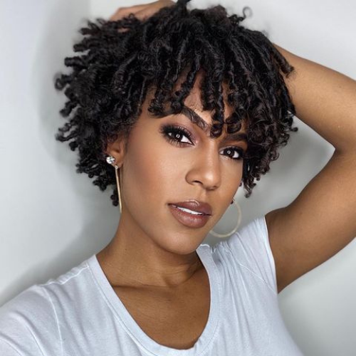 natural hair short cut styles