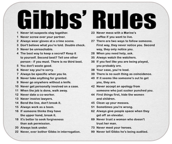 ncis gibbs rule 44