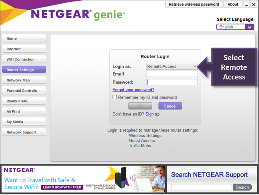 netgear settings