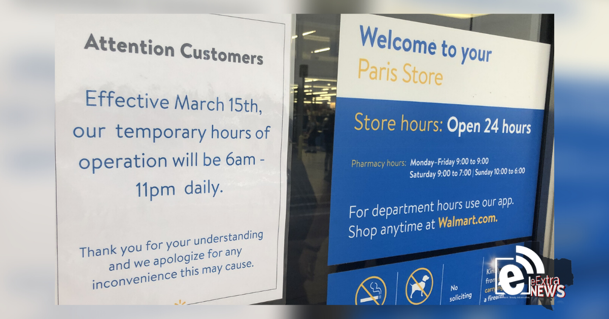 new hours for walmart