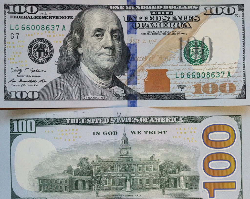 new us 100 dollar bill