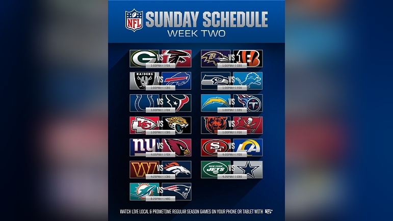 nfl games week 2