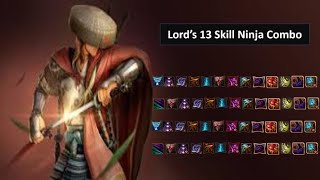 ninja skill build bdo