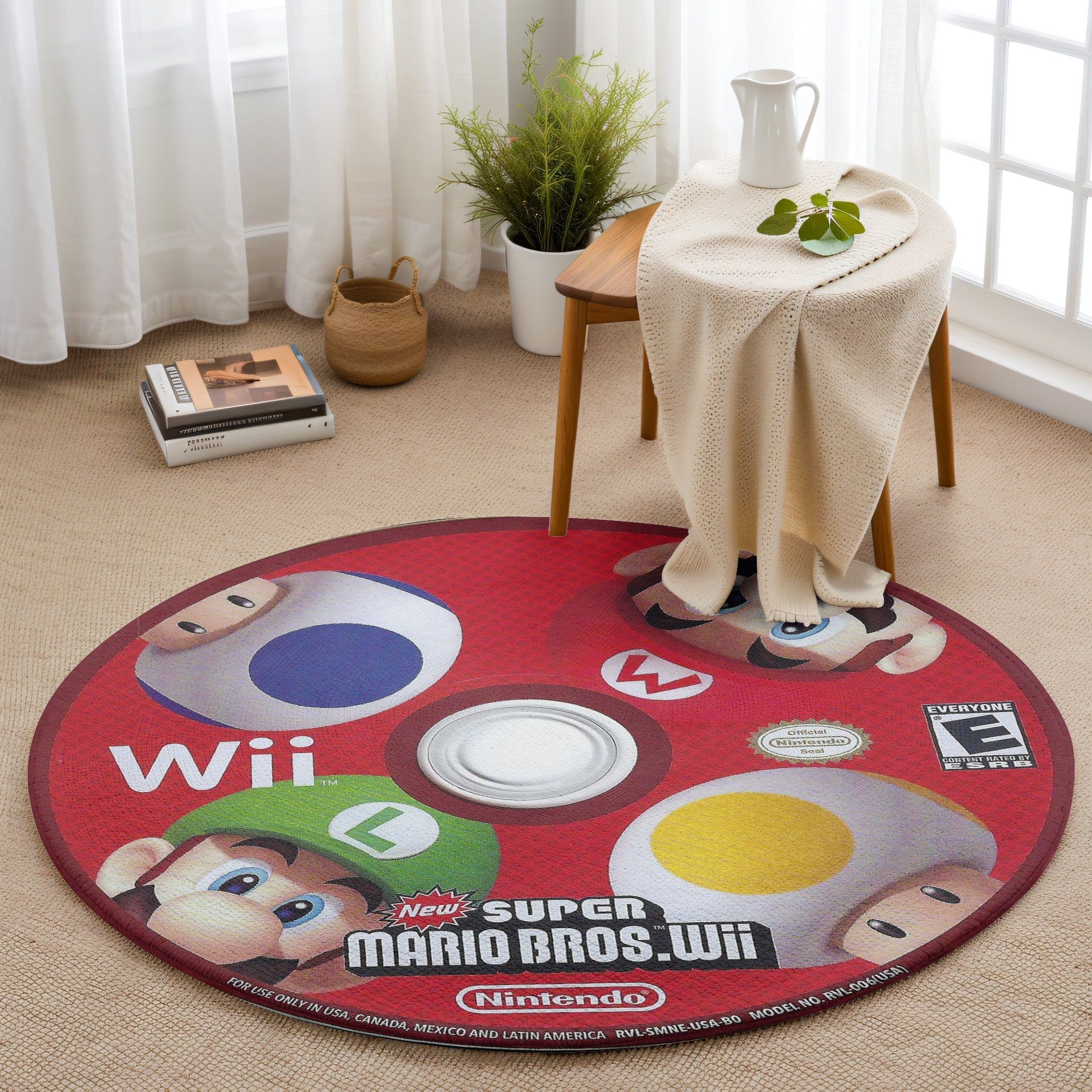 nintendo rug