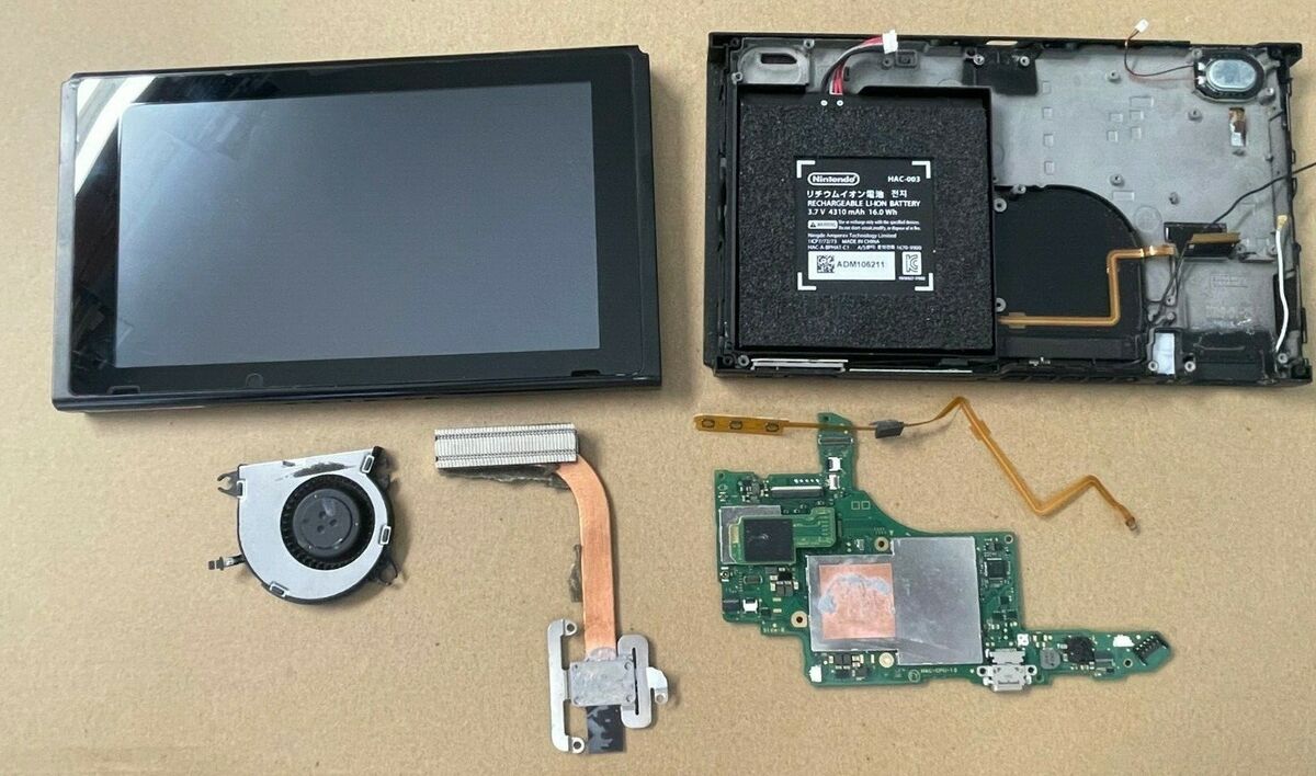 nintendo switch repair parts